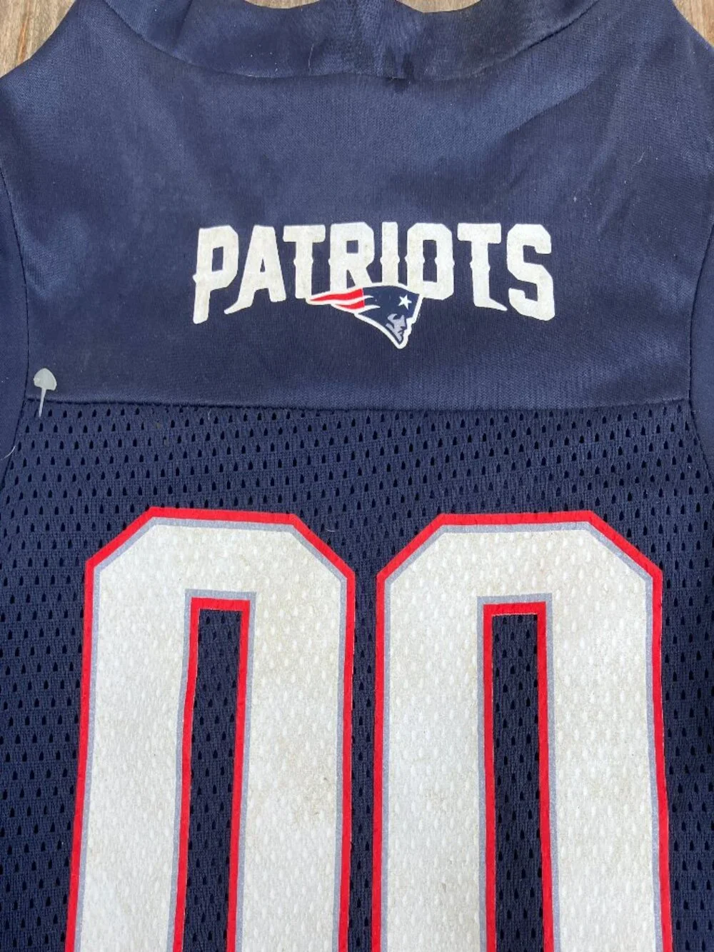 🏈 HUNTER x NEW ENGLAND PATRIOTS DOG COAT – LARGE 🐾